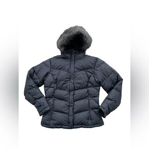 Columbia Size Large Black Omni-Shield Down Fill Puffer Coat